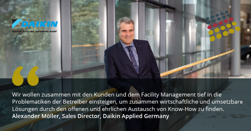 Alexander Möller, Sales Director bei Daikin Applied Germany