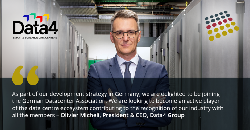 Olivier Micheli, President & CEO of Data4 Group