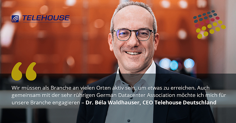 GDA begrüßt Telehouse und Dr. Béla Waldhauser in der Association 