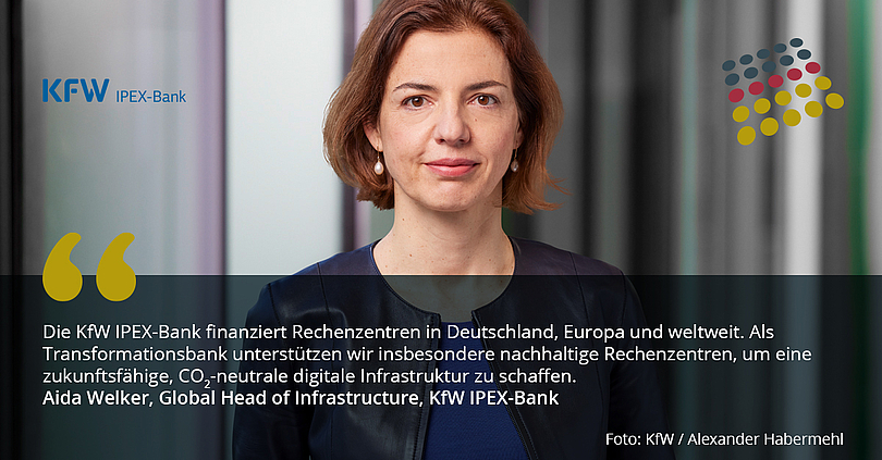 KfW IPEX-Bank unterstützt nachhaltige Rechenzentren weltweit