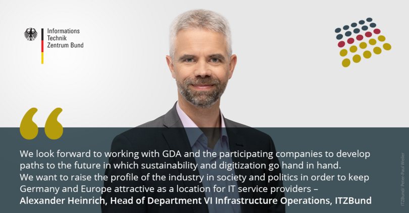 Alexander Heinrich, Head of Department VI Infrastructure Operations, ITZBund