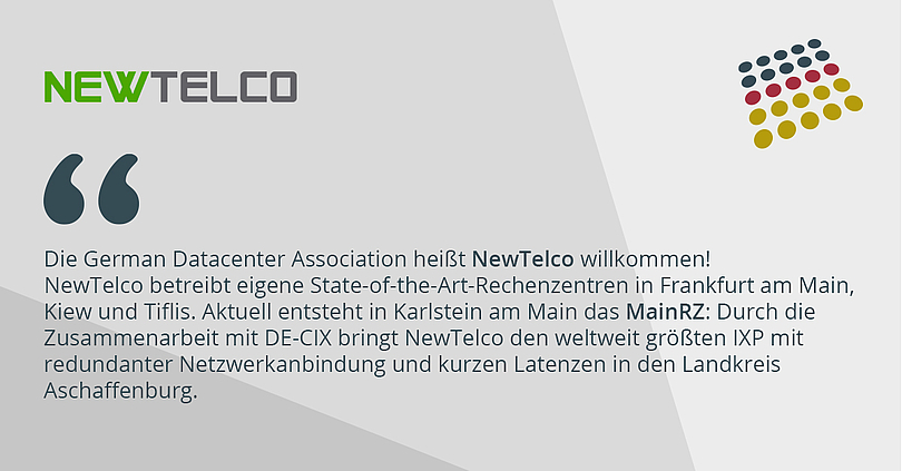NewTelco tritt GDA bei