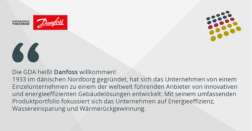 Danfoss joins GDA