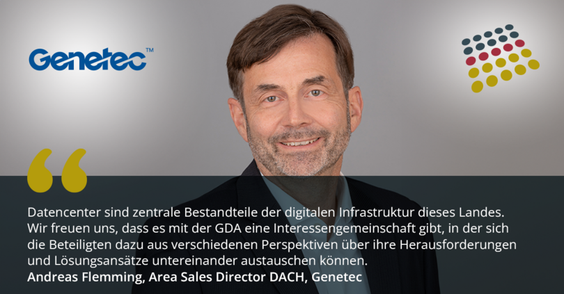 Andreas Flemming, Area Sales Director DACH, Genetec