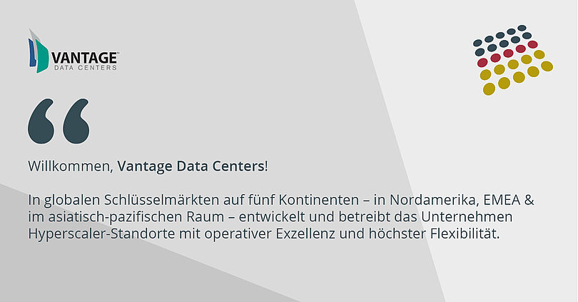 Vantage Data Centers schließt sich GDA an