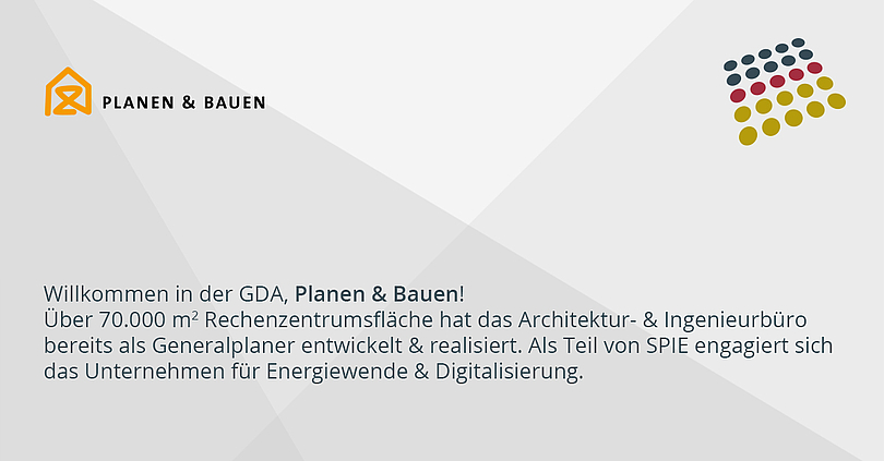 Planen & Bauen verstärkt Netzwerk der GDA