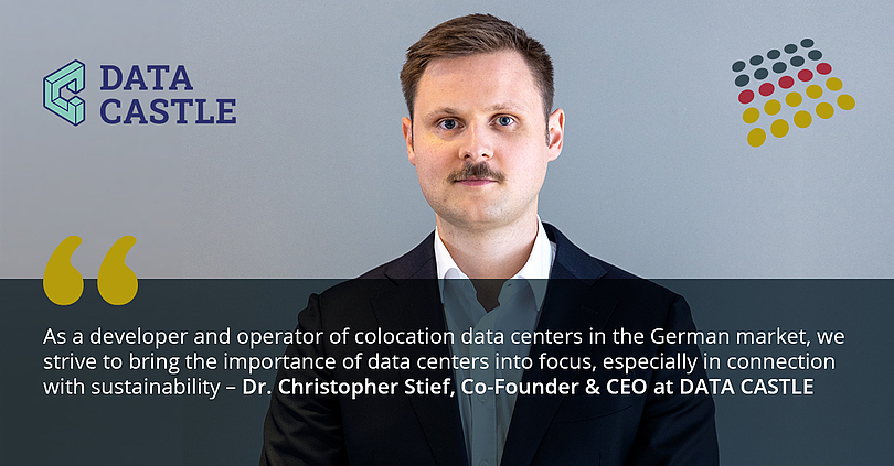 “For DATA CASTLE, active participation in the GDA is an important building block for the continuous development of the data center industry in Germany,” says Dr. Christopher Stief, Co-Founder and CEO at DATA CASTLE. 