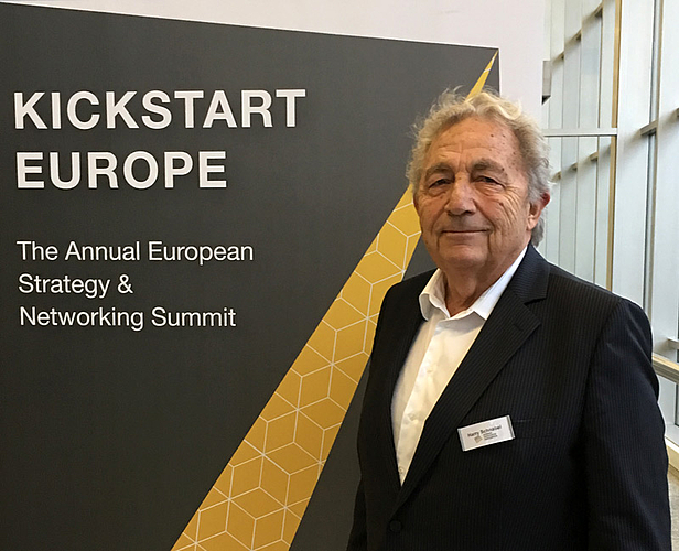Harry Schnabel als Vertreter der GERMAN DATACENTER ASSOCIATION auf der Kickstart Europe Conference in Amsterdam