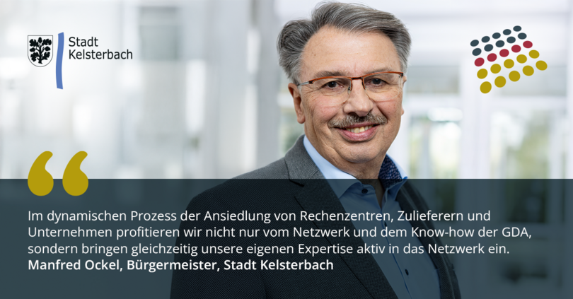 Manfred Ockel, Bürgermeister der Stadt Kelsterbach